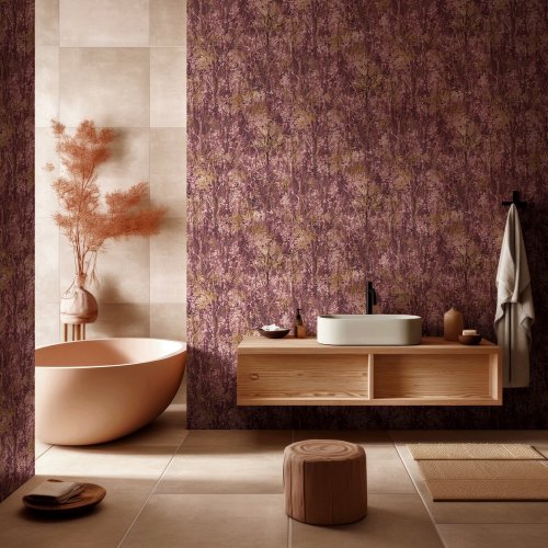 Holden Decor Verdant Berry Wallpaper Room 2