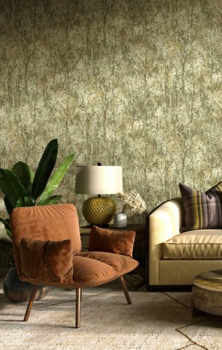 Holden Decor Verdant Sage Wallpaper Room