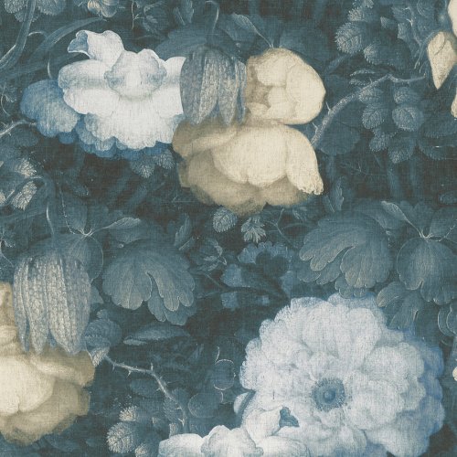 AS Creation Anke & Daan Vintage Rose Teal Wallpaper