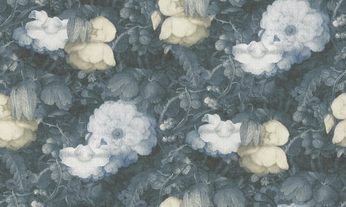 AS Creation Anke & Daan Vintage Rose Teal Wallpaper