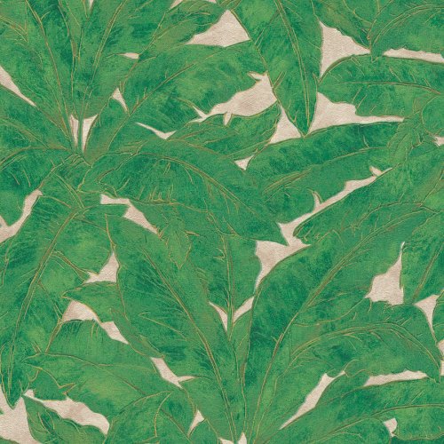 Living Walls Francesca Milano Banana Leaf Green Wallpaper 369271