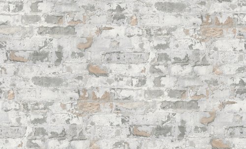 Living Walls Paul Bergmann Grey Brick Wallpaper 369292