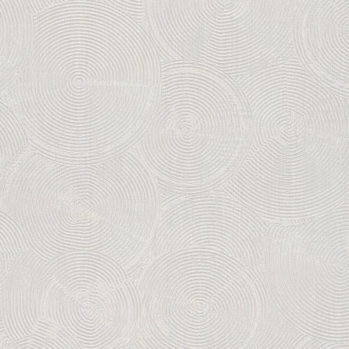 Living Walls Cape Town Circles Ivory Wallpaper 379001