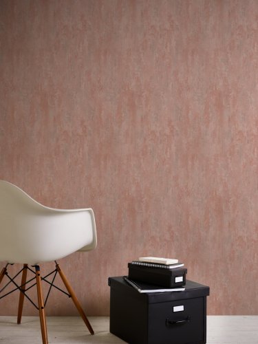 AS Creation Industrial Loft Wall Pink and Silver Wallpaper Room 3