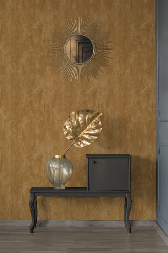AS Creation Industrial Loft Wall Gold Wallpaper Room 2