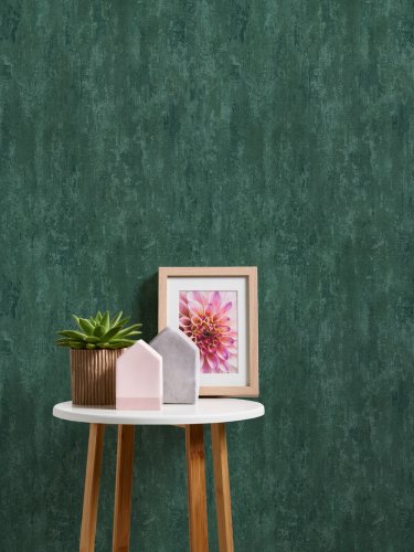 AS Creation Industrial Loft Wall Dark Green Wallpaper