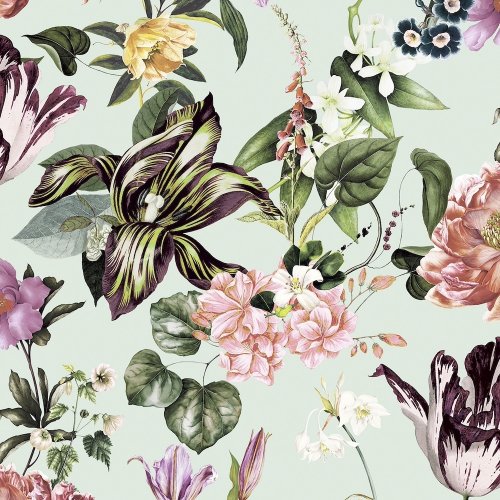 Galerie Flora Floral Rhapsody Wallpaper