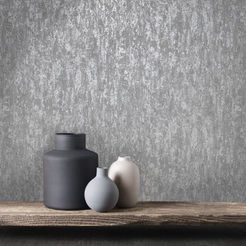 Allen Braithwaite Urban Loft Wall Grey Wallpaper 50260