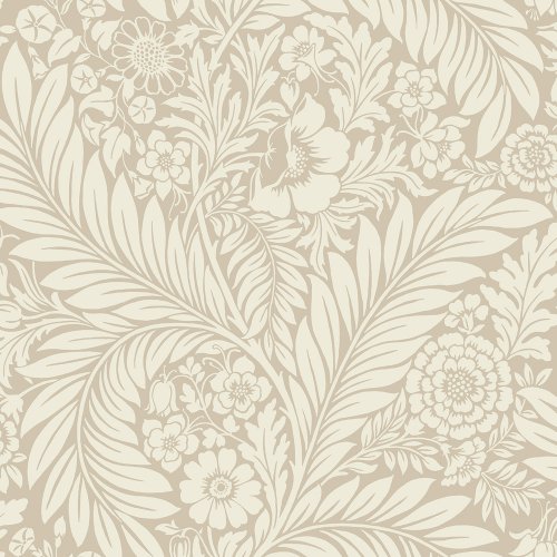 Belgravia Decor Florence Leaf Natural Wallpaper