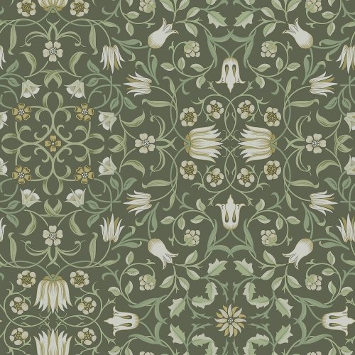 Galerie Hidden Treasures No 1 Holland Park Green Wallpaper