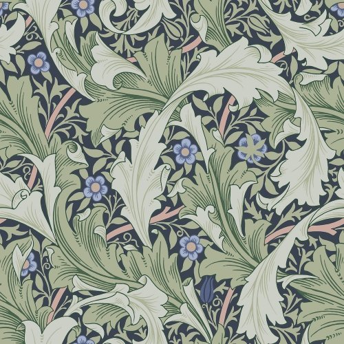 Galerie Hidden Treasures Granville Blue Green Wallpaper