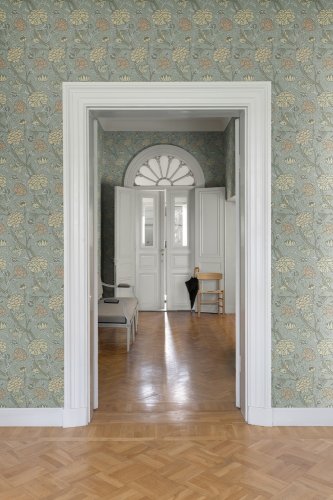 Galerie Hidden Treasures Cray Turquoise Wallpaper Room