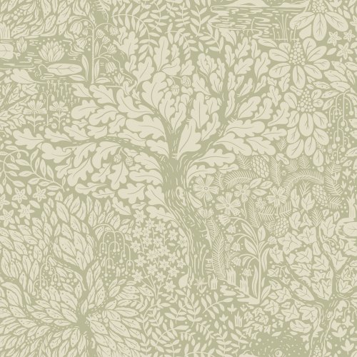 Galerie Olle Beige / Cream Wallpaper