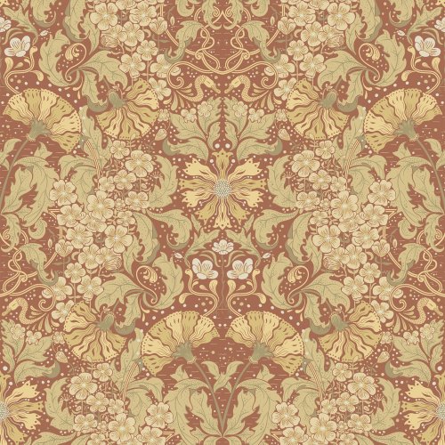 Galerie Öjvind Orange Wallpaper