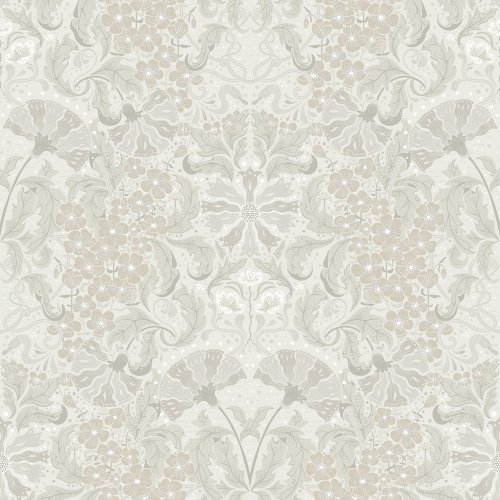Galerie Öjvind Taupe / Olive / Cream Wallpaper
