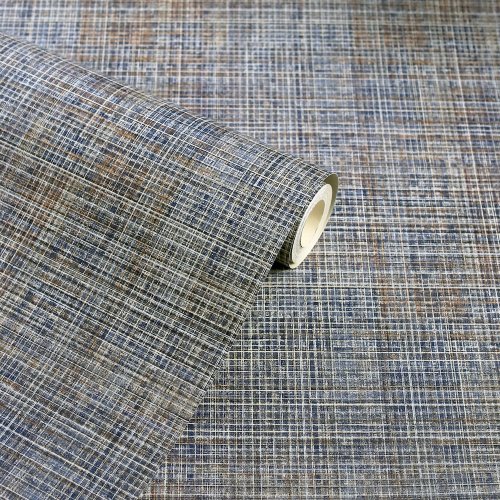 Arthouse Country Tweed Navy Wallpaper 904908