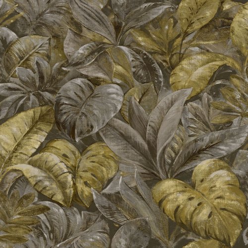 Holden Decor Anori Ochre Wallpaper 91110