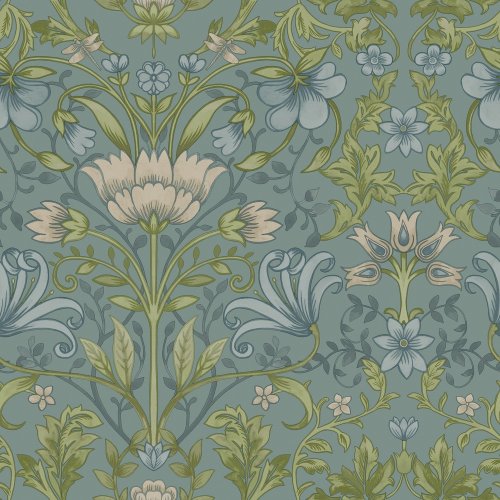 Holden Decor Emiliana Soft Blue Wallpaper 91471