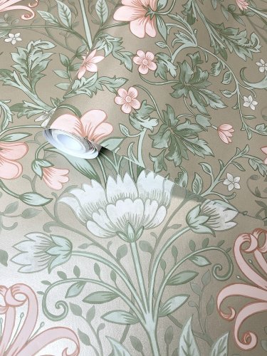 Holden Decor Emiliana Champagne Wallpaper 91472