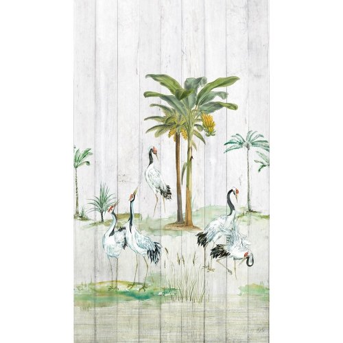 Grandeco Tropical Wood Wall Mural