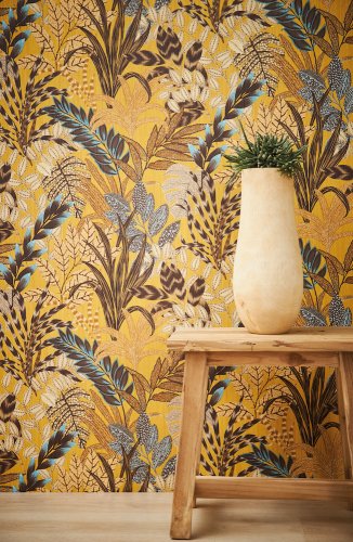 Living Walls Cape Town Ochre Wallpaper