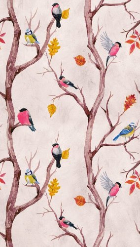 AS Creation Little Birds Wall Mural