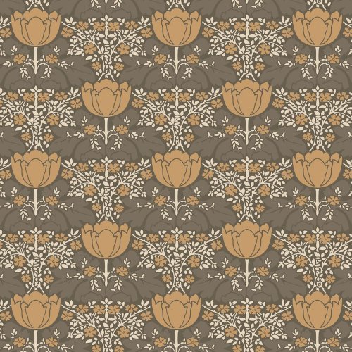 Casadeco Fox Trot Brown Wallpaper 82232439