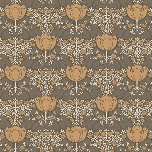 Casadeco Fox Trot Brown Wallpaper 82232439