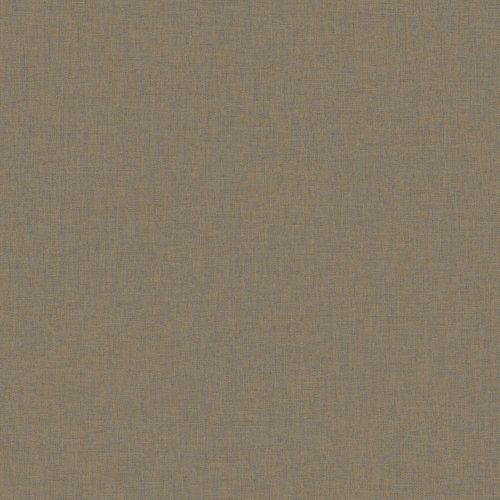 Caselio Linen Plain Pewter Wallpaper 68529627