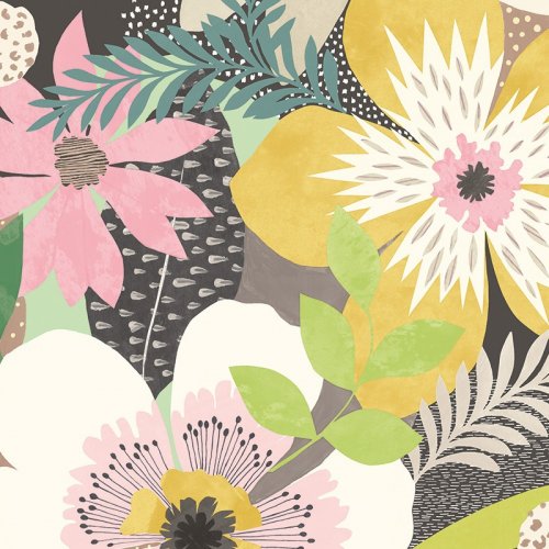 ohpopsi Floral Riot Safari Wallpaper CEP50102W