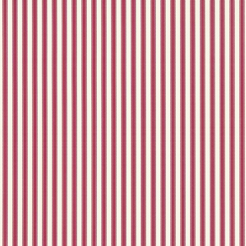 Sanderson Pinetum Stripe Mulberry Wallpaper