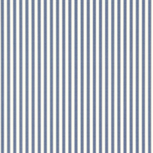Sanderson Pinetum Stripe Indigo Wallpaper