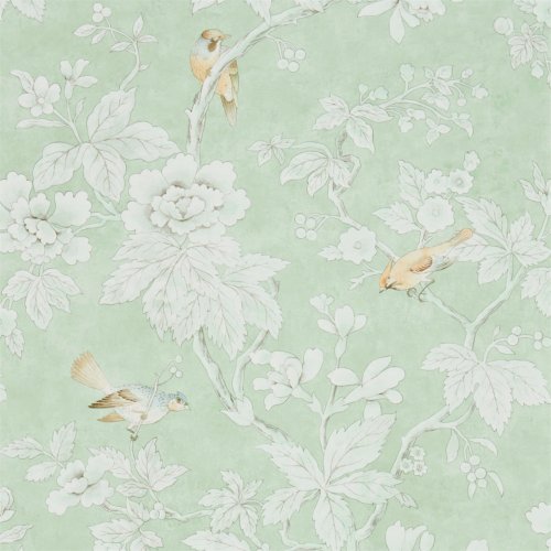 Sanderson Chiswick Grove wallpaper in sage 216387