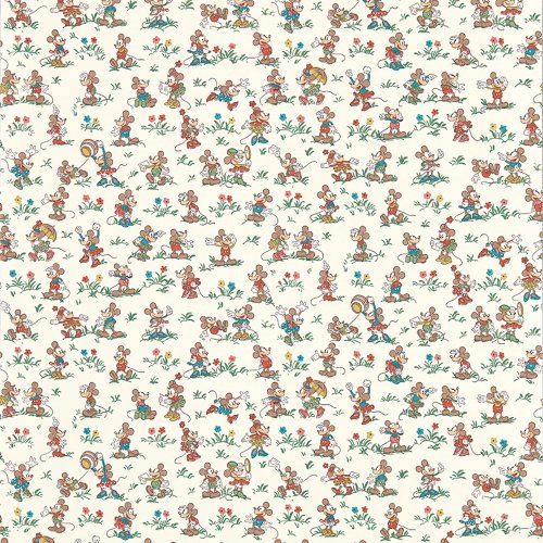 Sanderson Mickey & Minnie Allsorts Wallpaper