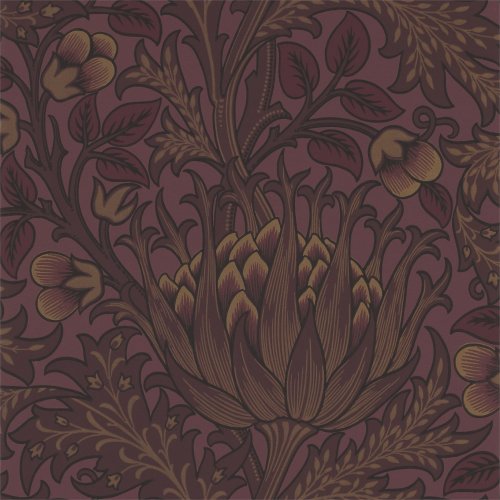 Morris & Co Artichoke Wine Wallpaper