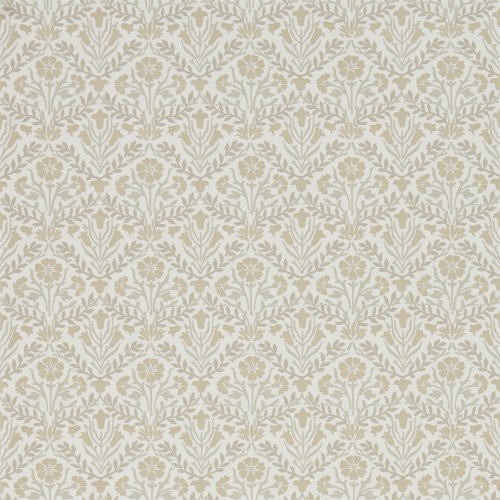 Morris & Co Bellflowers Linen & Cream Wallpaper