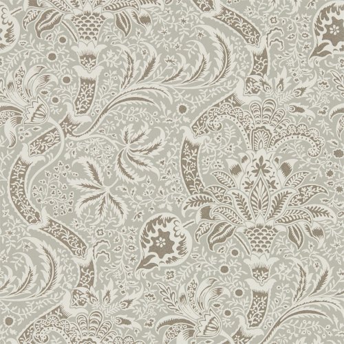 Morris Indian grey and pewter wallpaper Morris Archive IV