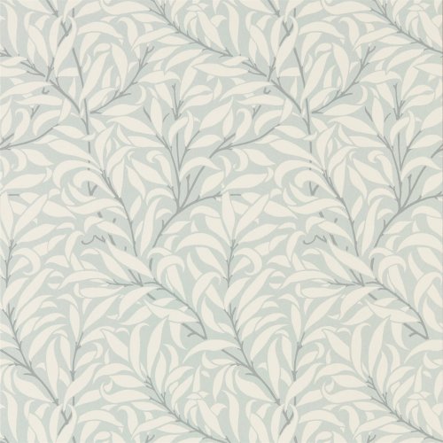 Morris & Co Pure Willow Bough Eggshell & Chalk Wallpaper