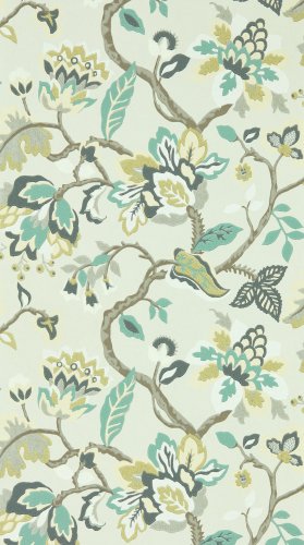 Sanderson Amanpuri Grey Mist Wallpaper 217045