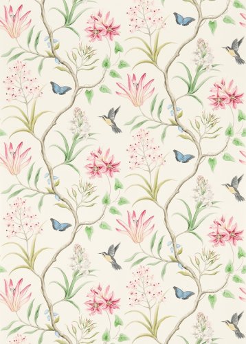 Sanderson Clementine Chintz Wallpaper