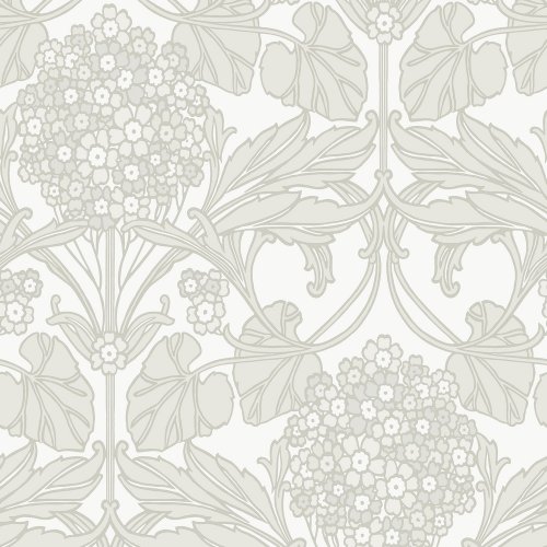 Galerie Floral Hydrangea Cream/Beige Wallpaper