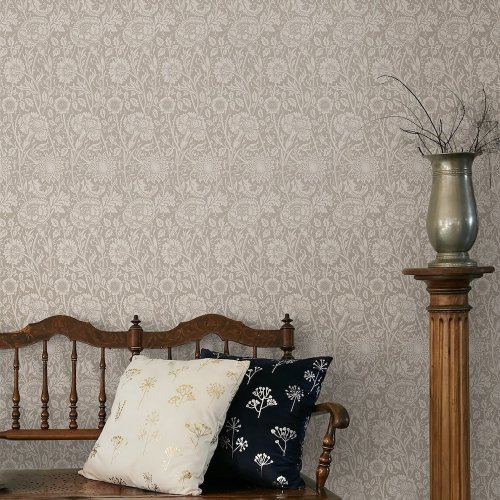 Galerie Tonal Floral Trail Beige Wallpaper Room 2