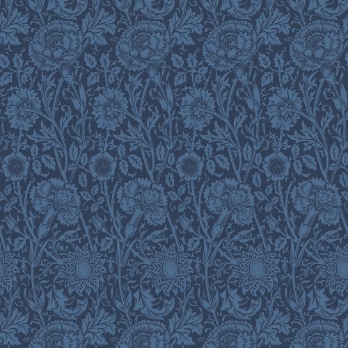 Galerie Tonal Floral Trail Blue Wallpaper
