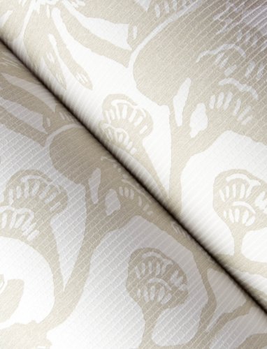 A Street Prints Jacaranda Stone Wallpaper showing detailed texture and subtle botanical design.
