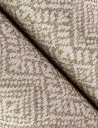 A Street Prints Gallivant Natural Wallpaper showcasing its woven fabric effect and geometric detailing.