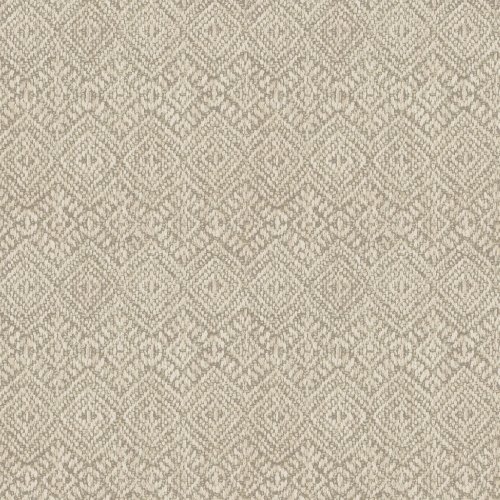 A Street Prints Gallivant Natural Wallpaper with a textured diamond pattern in warm, neutral tones.