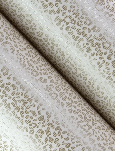 A Street Prints Soul Gold Wallpaper showcasing its organic-inspired design and subtle depth.