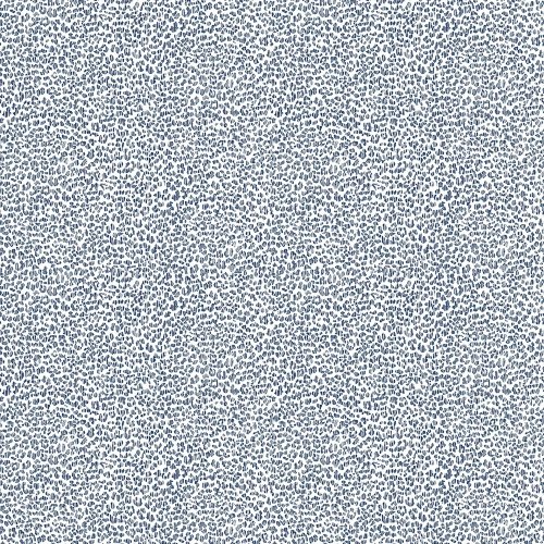 A Street Prints Soul Indigo Wallpaper with an abstract textured pattern in rich indigo tones.