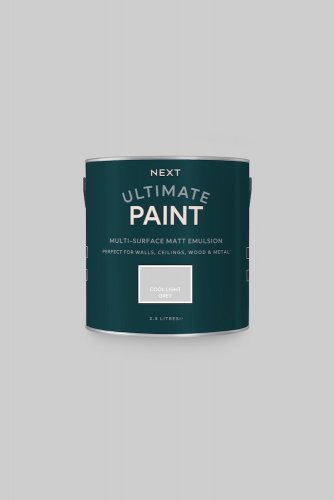 Next Cool Light Grey Paint