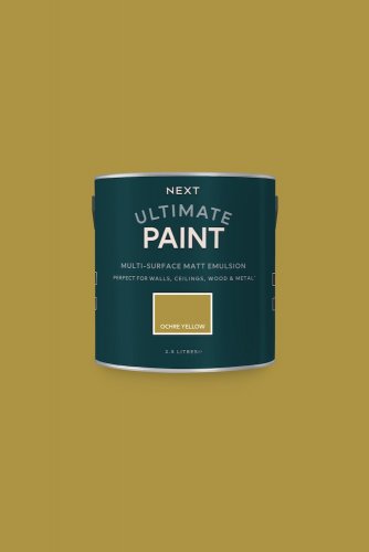 Next Ochre Yellow Paint